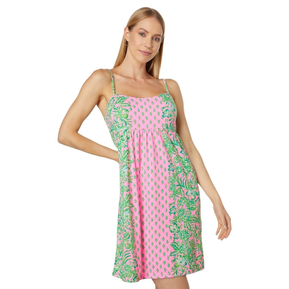Lilly Pulitzer Libra Dress Pink Shandy Oh Diamond Girl Engine S - Picture 3 of 5